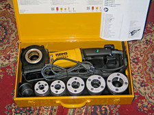 Neue  REMS Amigo Gewindeschneidkluppe Set im Kasten (530020) mit 5 Schneidköpfen