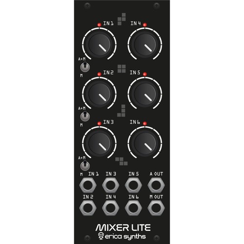 Erica synths drum mixer - drum, lite