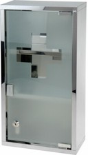 Medizinschrank mit Glastür