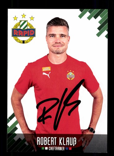 Robert klauß autogrammkarte - klauß,