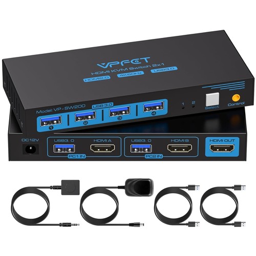 Kvm switch computer 1 - switch, 2