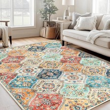 Teppich Vintage-Floral-Design