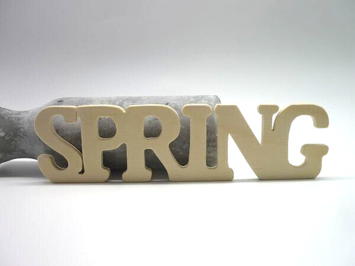 Schriftzug spring frühling - schriftzug,