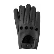 Herren Klassisch Retro Stil Qualität Chauffeur Weich Lammleder Leder Autofahrer Handschuhe