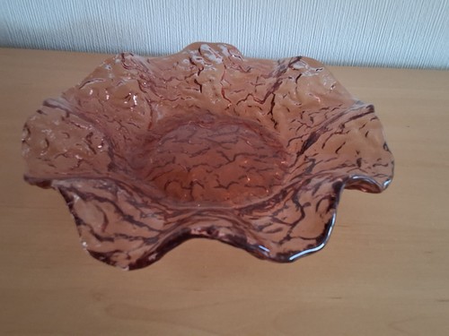 Schwere russische glasschale - schwere,