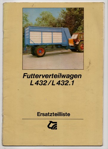 Futterverteilwagen l432 l - l432, /