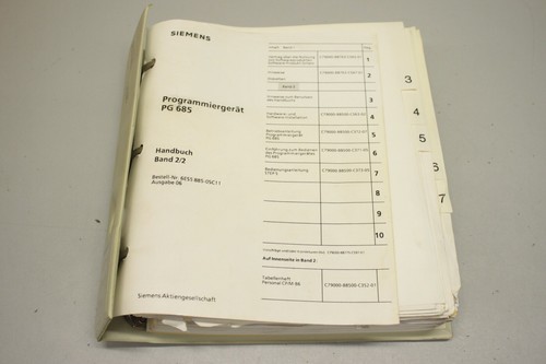 Siemens simatic r pg685 - siemens, s5