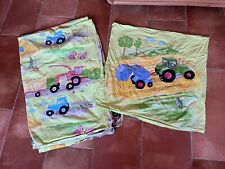 kinderbettwäsche 135 x 200 Bauernhof Traktor Mähdrescher 