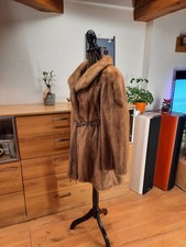 Echter Nerz Pelzmantel Mink