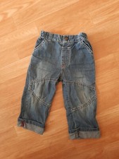 Hose Jeans Junge Baby 74 Mickey Mouse Disney kleines Loch s. Bild 3 dünne Hose 
