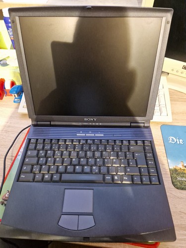 Retro sony vaio laptop - retro,