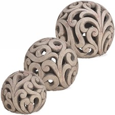 Vintage Garten-Kugel als