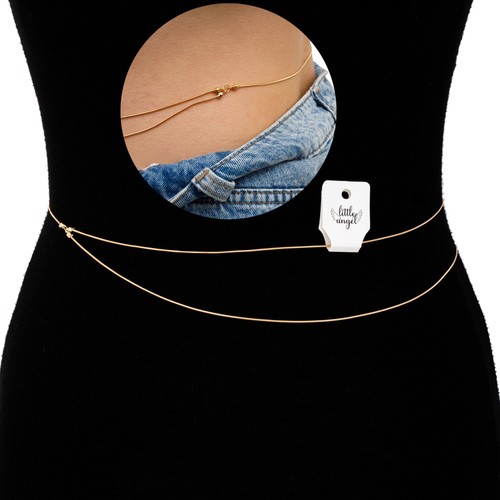 Zarte goldene bauchkette - zarte,
