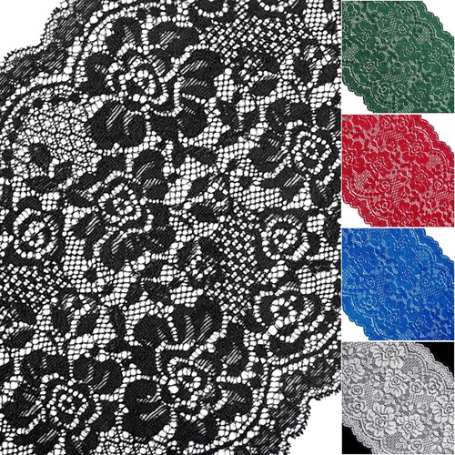 Elastische spitze blumenmotiv - spitze,