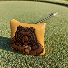 Bear With Beer Golf Mallet
