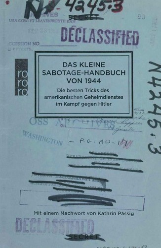 Das kleine sabotage handbuch - das,