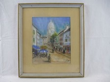 (B444) Pastell "Paris - Blick
