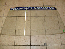 VW Scirocco 1 53 Windschutzscheibe mit VW Motorsport Aufkleber 