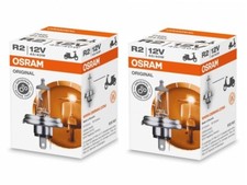 2 x Osram Halogen R2, P45t Bilux-As-Haloroad 64183