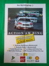 original Plakat  IntADAC Großer Preis der Tourenwagen 1991 Nürburgring