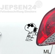 2 Aufkleber Snoopy Joe Cool