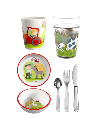 Haba geschirr set bauernhof - haba,