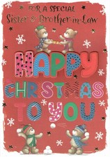 WEIHNACHTSKARTE SCHWESTER UND