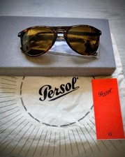 PERSOL 714 HAVANNA EDITION STEVE MCQUEEN VINTAGE DESIGN SONNENBRILLE 