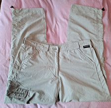 151 - Schöffel Trekkinghose beige Größe 44 kann auch als Bermuda getragen werden
