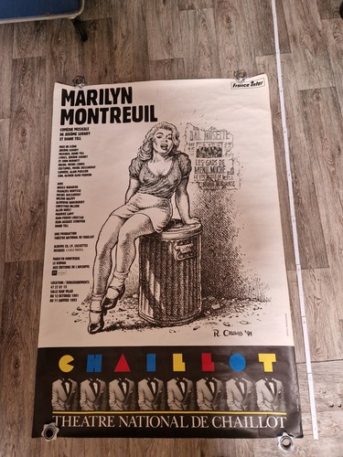 Theater plakat marilyn - theater,