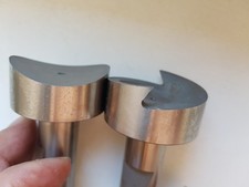 2x Stanzwerkzeug Lochstanze Stanze Locher Presse 45mm mit 20,5mm Halter