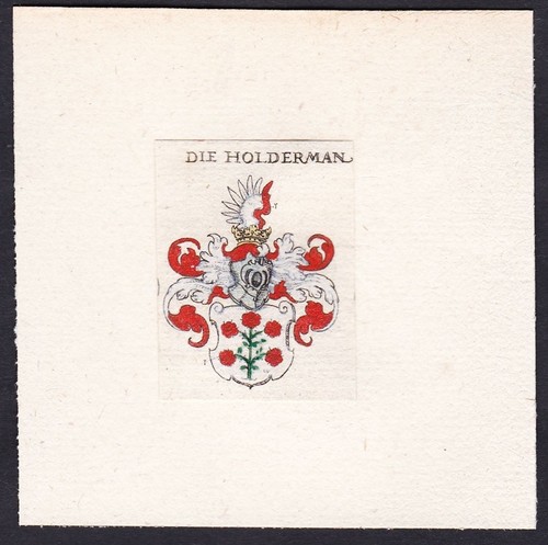 Holdermann wappen coat arms - coat,