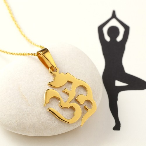 Halskette yoga meditation - halskette, om