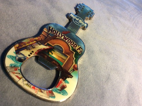 Hard rock cafe bottle opener - rock,