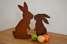 Küssendes hasenpärchen rost - küssendes,