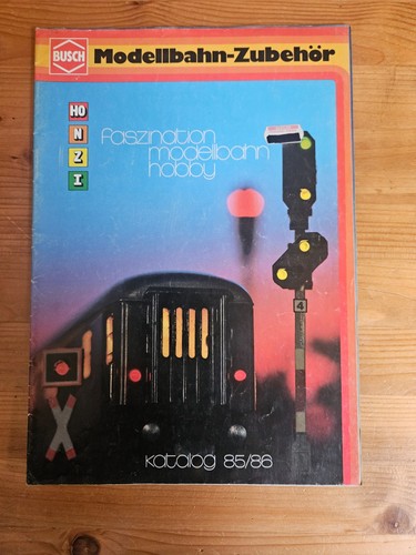 Busch katalog 1985 - katalog, 1985/86