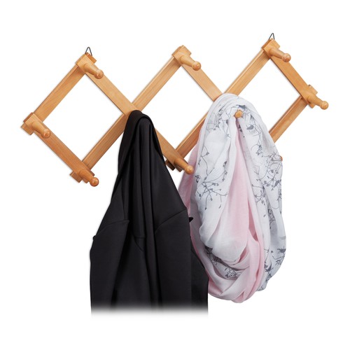 Wandgarderobe holz
