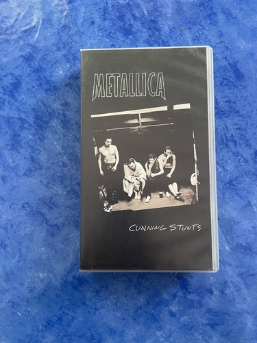 Vhs kassette metallica - metallica, cunning