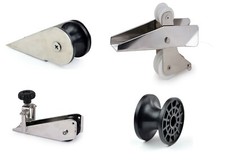 Edelstahl Ankerrolle Bugrolle Rolle Anker Bugspriet Halter Bug Stopper Boot A2