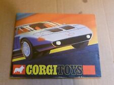 aus Nachlass alter Corgi Toys Katalog 1970    sehr gutem Zustand