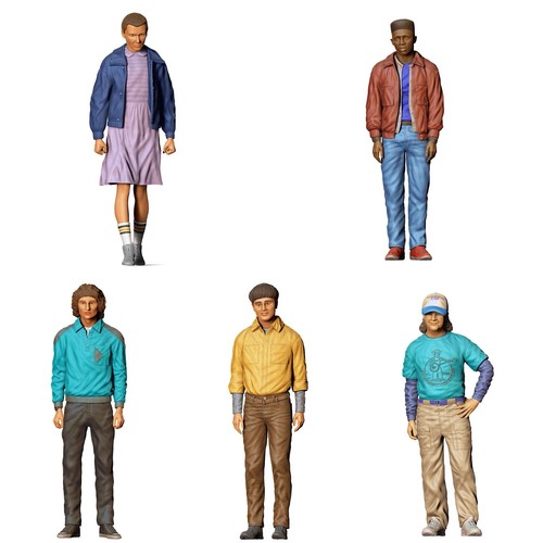 Seltsame kinder figuren - kinder, set