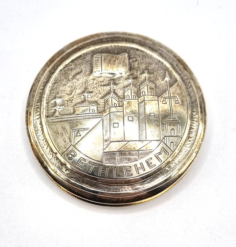 Antik bethlehem silver snuff - antik,