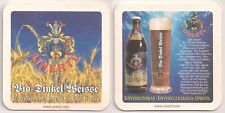 Unertl Bier, Mühldorf - alter Bierdeckel "Bio-Dinkel Weisse" - Version 2