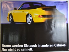 Plakat Poster Porsche 911 964