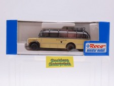 Roco 1600 Saurer Komet Österreichische Post Bus beige in OVP 1:87 194081