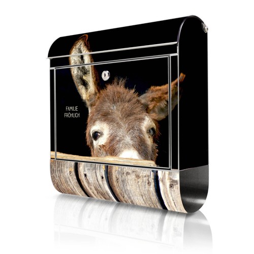 Design edelstahl briefkasten - design,
