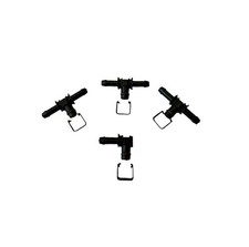 Injektor Einspritzdüse Denso Rücklaufnippel Klammern Rücklauf Opel 1.7 CDTI