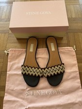 Stine Goya Sandalen Alaia Bunt Zickzack Muster, Gr.41, NP 190€