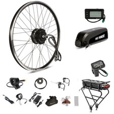 E bike Umbausatz mit Akku, Vorderrad 28 Zoll 26" 36V 250W Kit Komplettumbausatz