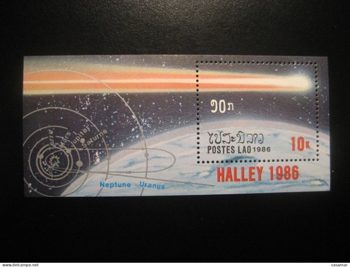 Lao 1986 halley comet - lao,